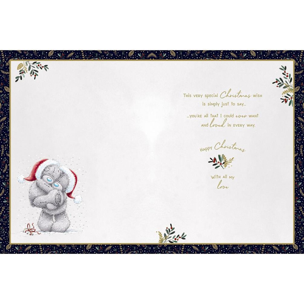 Special Wife Me to You Bear Large Christmas Card Extra Image 1